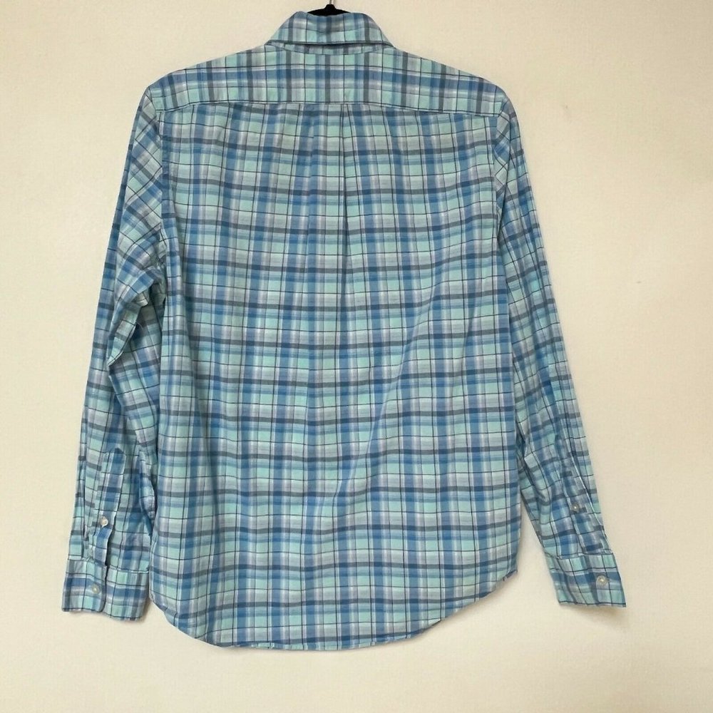 Vineyard Vines Pine Island Plaid Slim Murray Shirt Long Sleeve Mens Size Small - Picture 8 of 11